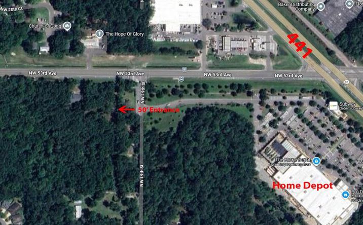 Pictures of Land property located at 5212 NW 19th Street, Gainesville, FL 32653 for sales - image #1
