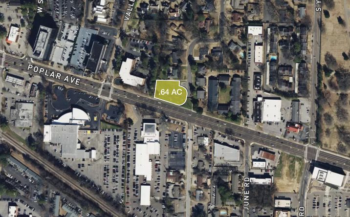 Pictures of Land property located at 5450 Poplar Ave, Memphis, TN 38119 for sales - image #1