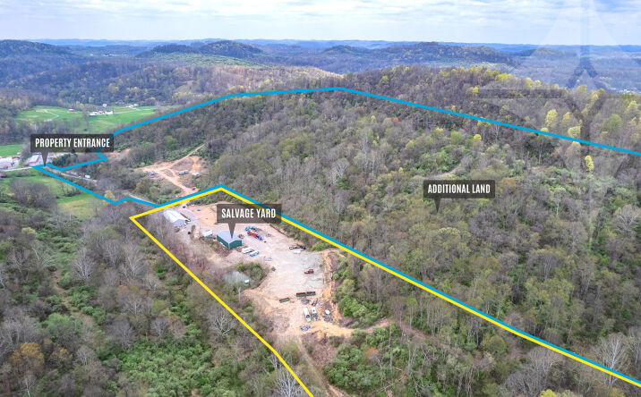 Pictures of Industrial, Land property located at 708 Hawk Hwy, Lost Creek, WV 26385 for sales - image #1