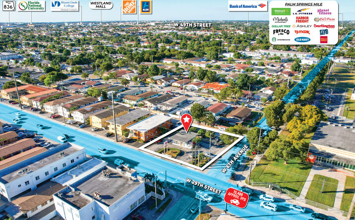 Pictures of Retail property located at 605 W 29th St, Hialeah, FL 33012 for sales - image #1