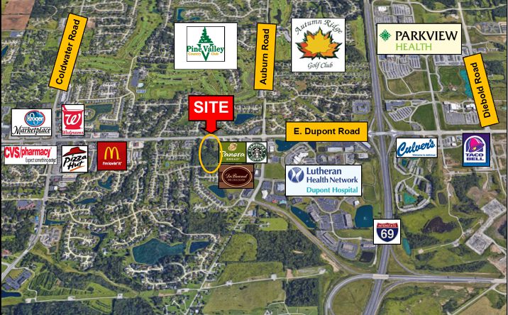 Pictures of Land property located at 1910 E Dupont Rd, Fort Wayne, IN 46825 for sales - image #1