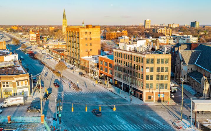 Pictures of Retail, Multifamily, Office, Mixed Use property located at 1400 Gratiot Ave, Detroit, MI 48207 for sales - image #1