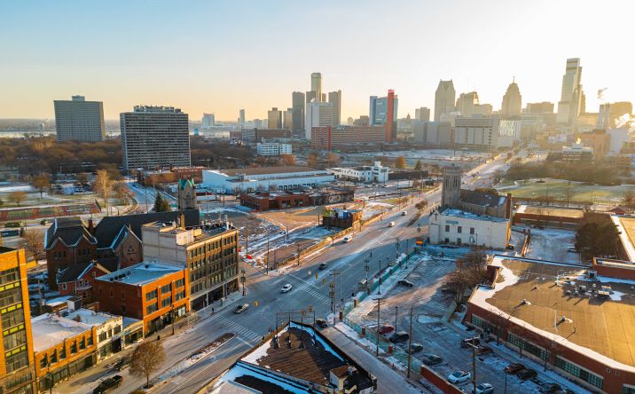 Pictures of Mixed Use, Multifamily, Office, Retail property located at 1400 Gratiot Ave, Detroit, MI 48207 for sales - image #1