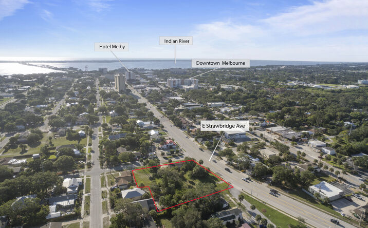 Pictures of Land property located at 316 E Strawbridge Ave, Melbourne, FL 32901 for sales - image #1