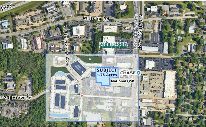 Pictures of Land property located at 3373 N College Ave - land, Fayetteville, AR 72703 for sales - image #1
