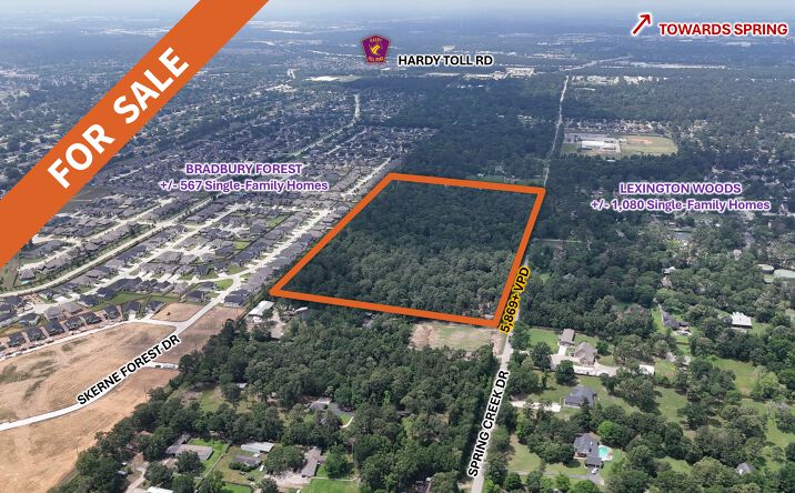 Pictures of Land property located at 3330 Spring Creek Drive, Spring, TX 77373 for sales - image #1