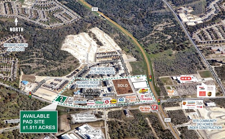 Pictures of Land property located at NWC Potranco Rd & Hwy 211, San Antonio, TX 78245 for sales - image #1