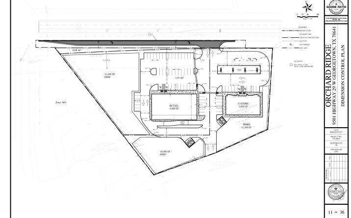 Pictures of Retail property located at 9501 W State Hwy 29, Georgetown, TX 78628 for sales - image #1
