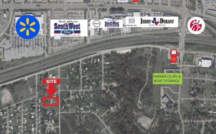 Pictures of Land property located at 304 Newell Drive, Hudson Oaks, TX 76087 for sales - image #1