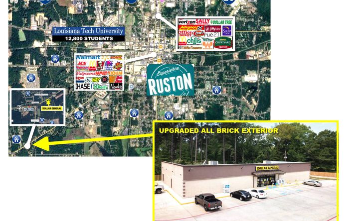 Pictures of Retail property located at 2801 W California Ave, Ruston, LA 71270 for sales - image #1
