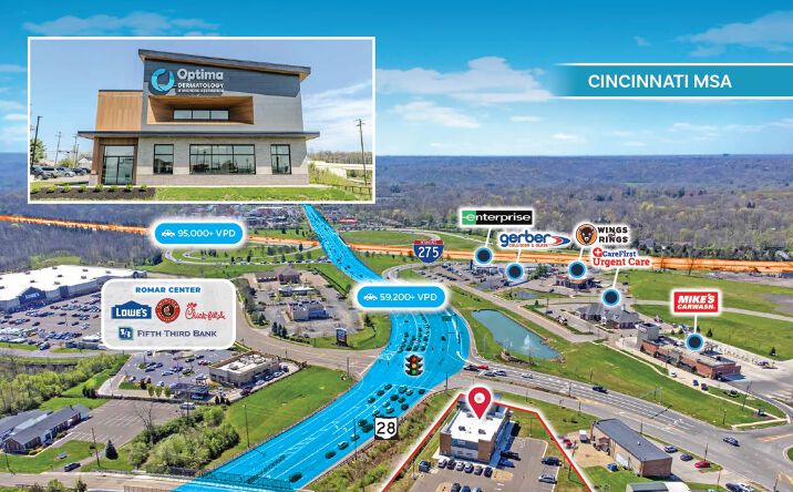 Pictures of Retail property located at 5817 Happy Hollow Rd, Milford, OH 45150 for sales - image #1