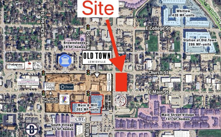 Pictures of Land property located at 208 E Church St, Lewisville, TX 75057 for sales - image #1