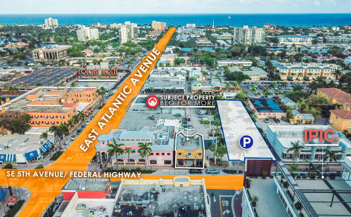 Pictures of Retail property located at 504 E Atlantic Ave, Delray Beach, FL 33483 for sales - image #1