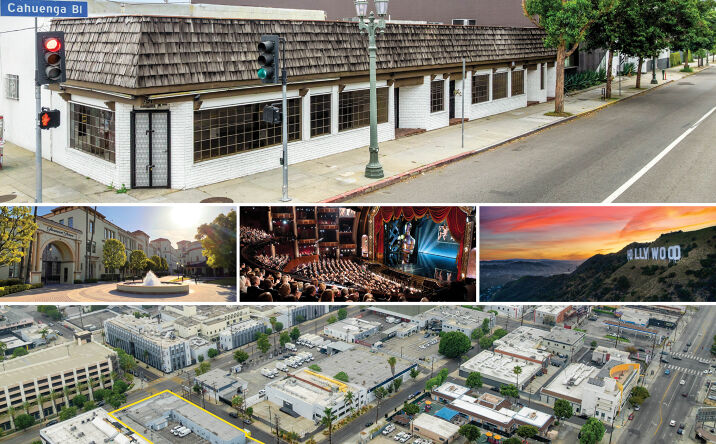 Pictures of Industrial, Mixed Use, Office, Retail property located at 950 N Cahuenga Blvd, Los Angeles, CA 90038 for sales - image #1
