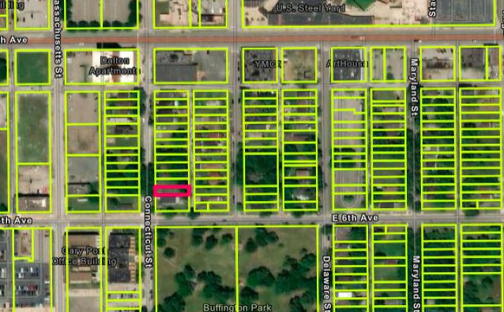 Pictures of Land property located at 571 Connecticut Street, Gary, IN 46402 for sales - image #1