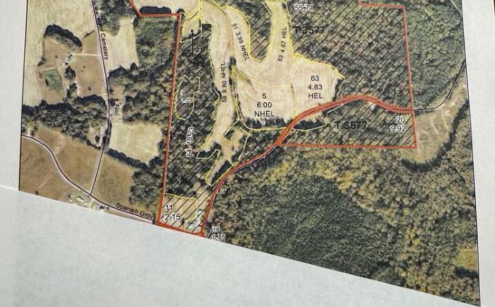 Pictures of Land property located at 0 Birdwell Cemetery Rd, Buena Vista, TN 38318 for sales - image #1
