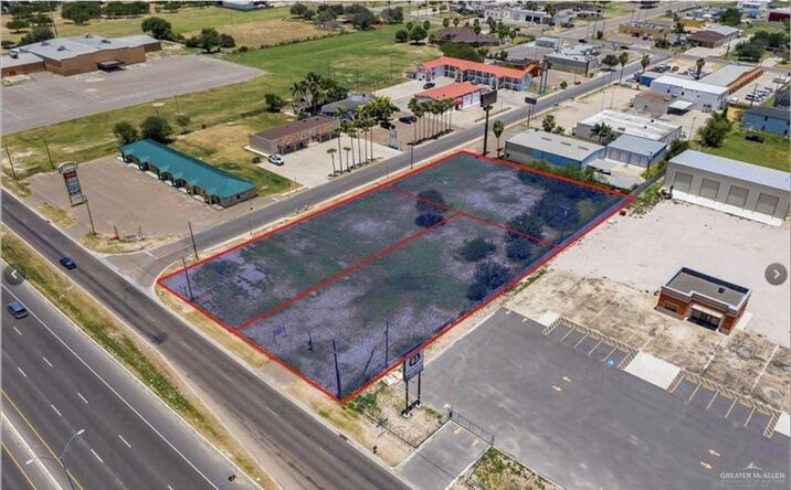 Pictures of Land property located at 208 W Palma Vista Drive, Palmview, TX 78577 for sales - image #1