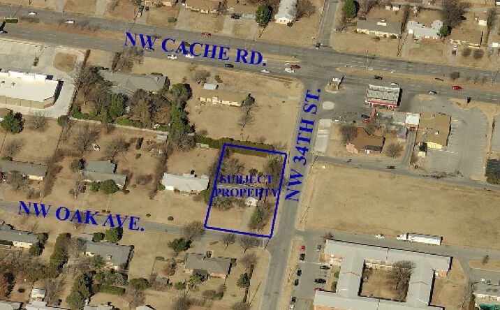 Pictures of Land property located at 3401 NW Oak Ave, Lawton, OK 73505 for sales - image #1