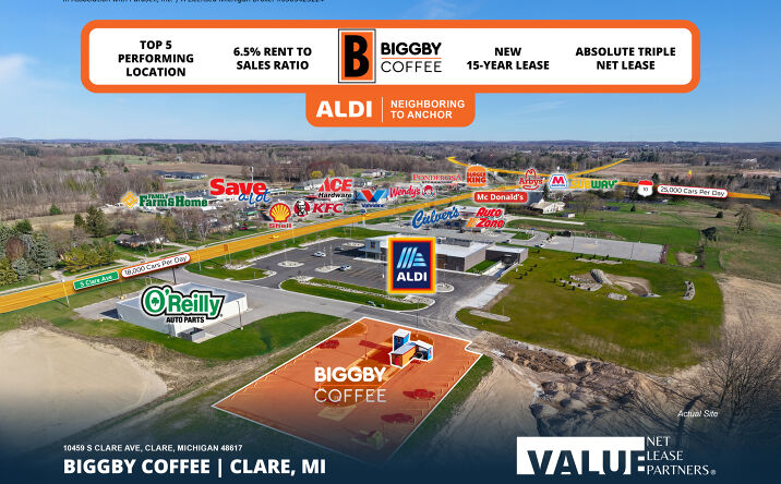 Pictures of Retail property located at 10459 S Clare Ave, Clare, MI 48617 for sales - image #1