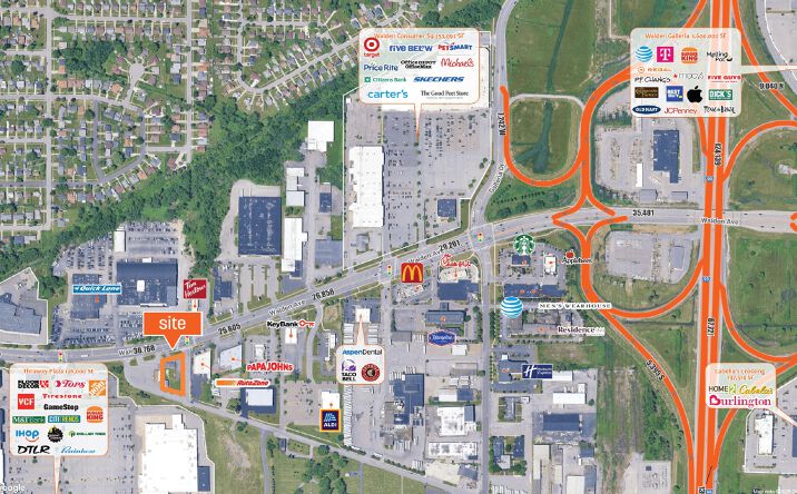 Pictures of Land, Retail property located at 1593 Walden Ave, Buffalo, NY 14225 for sales - image #1