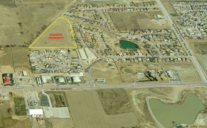 Pictures of Land property located at NE 25th St & E Gore Blvd, Lawton, OK 73501 for sales - image #1