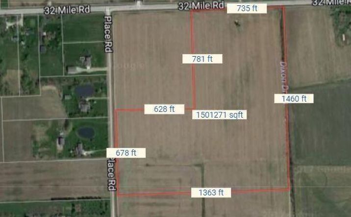 Pictures of Land property located at VAC 32 Mile Rd, Lenox Twp, MI 48050 for sales - image #1