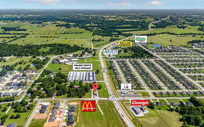 Pictures of Land property located at 2.13 Acres E Parks St, Prairie Grove, AR 72753 for sales - image #1