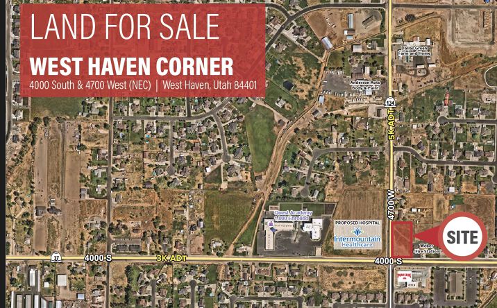 Pictures of Land property located at 4000 South & 4700 West (NEC), West Haven, UT 84401 for sales - image #1