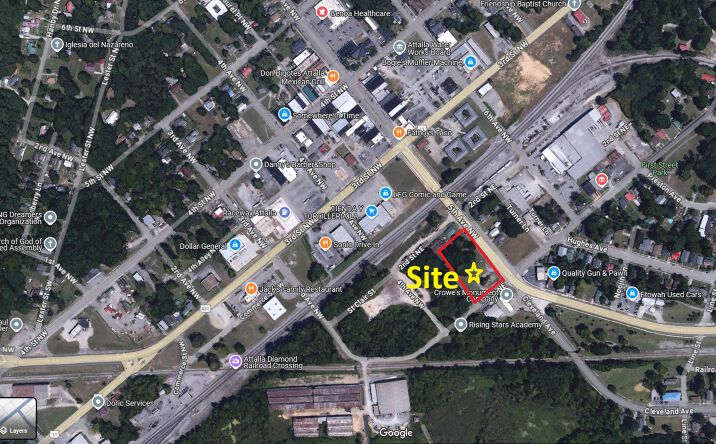 Pictures of Land, Retail property located at 5th Ave, Attalla, AL 35954 for sales - image #1