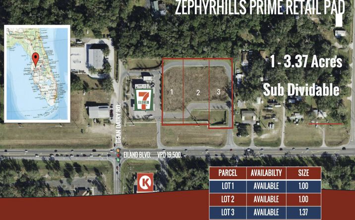 Pictures of Land property located at Eiland Blvd. And Dean Dairy, Zephyrhills, FL 33541 for sales - image #1