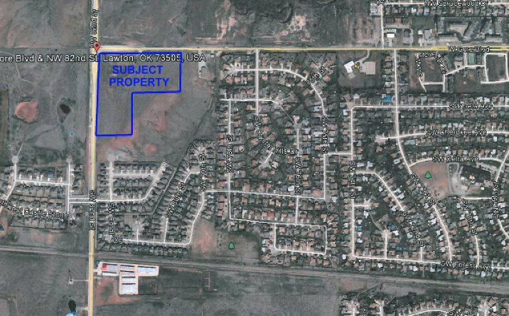Pictures of Land property located at SW 82nd & Gore Blvd, Lawton, OK 73505 for sales - image #1