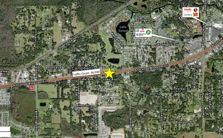 Pictures of Land property located at SE Corner Orange Vista Boulevard & Orange Blossom Trail, Kissimmee, FL 34746 for sales - image #1