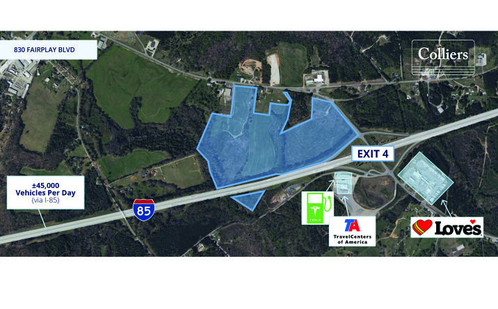 Pictures of Land property located at 860 E Fairplay Blvd, Fair Play, SC 29643 for sales - image #1