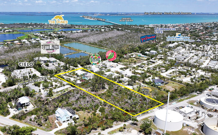 Pictures of Land property located at 1223 Periwinkle Way, Sanibel, FL 33957 for sales - image #1