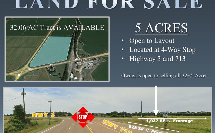 Pictures of Land property located at Hwy 3 and Hwy 713, Tunica, MS 38664 for sales - image #1
