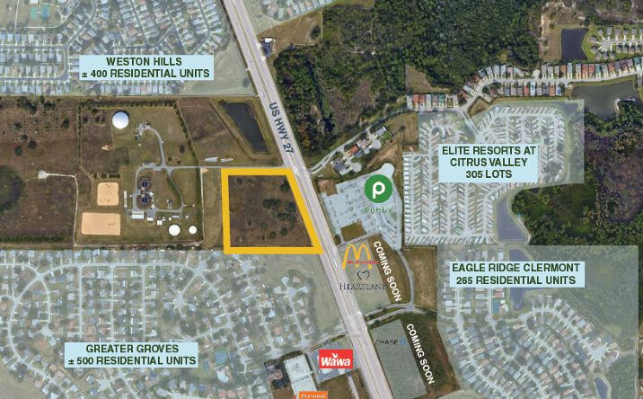 Pictures of Land property located at S Hwy 27, Clermont, FL 34711 for sales - image #1