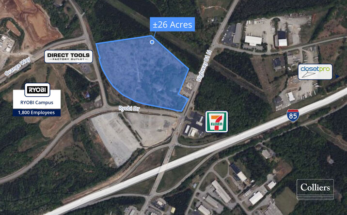 Pictures of Land property located at 2 Ryobi Dr, Anderson, SC 29621 for sales - image #1