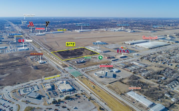 Pictures of Land property located at 10900 E Kellogg Dr, Wichita, KS 67207 for sales - image #1