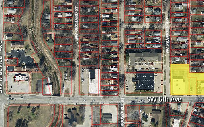 Pictures of Land property located at 2100 SW 6th Ave, Topeka, KS 66606 for sales - image #1