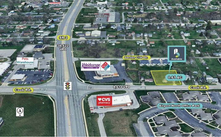 Pictures of Land property located at 1424 W Cook Rd, Fort Wayne, IN 46825 for sales - image #1