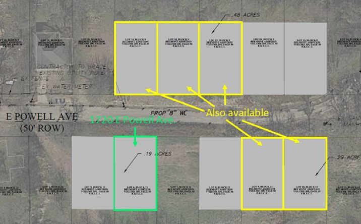 Pictures of Land property located at 1720 E Powell Ave, Fort Worth, TX 79104 for sales - image #1