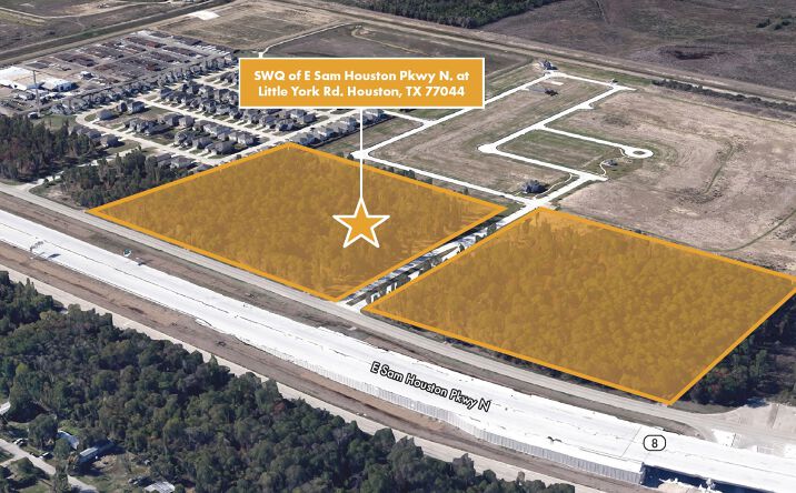 Pictures of Land property located at SWQ E Sam Houston Pkwy & Little York Rd, Houston, TX 77044 for sales - image #1