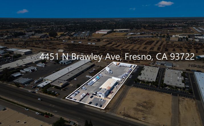 Pictures of Industrial property located at 4451 N Brawley Ave, Fresno, CA 93722 for sales - image #1