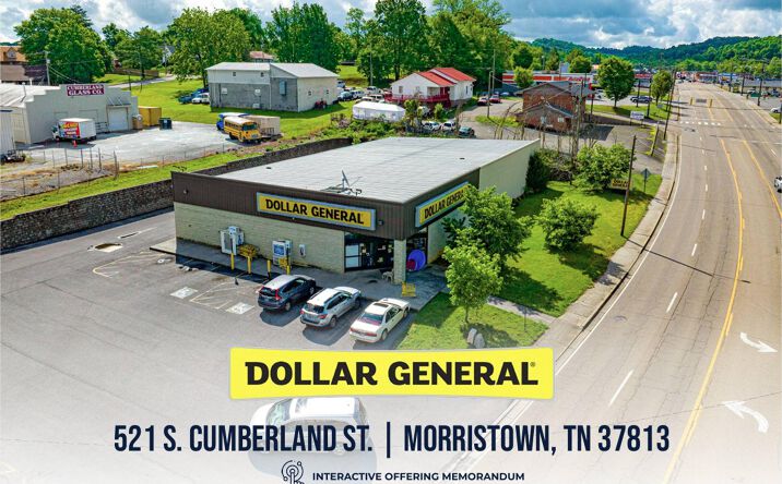 Pictures of Retail property located at 521 S Cumberland St, Morristown, TN 37813 for sales - image #1