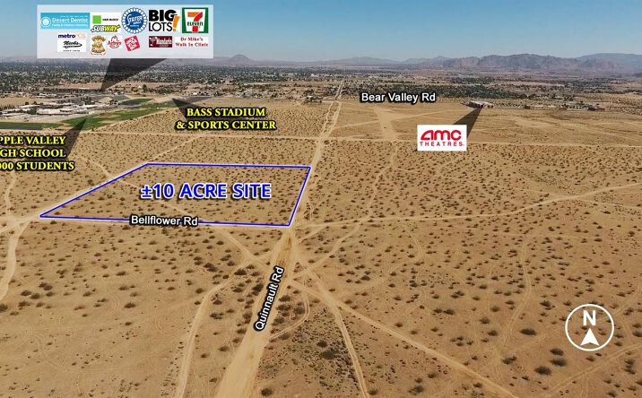 Pictures of Land property located at Quinnault, Apple Valley, CA 92308 for sales - image #1