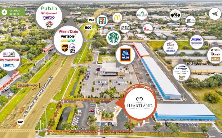 Pictures of Retail property located at 1200 E Irlo Bronson Memorial Hwy, St. Cloud, FL 34771 for sales - image #1