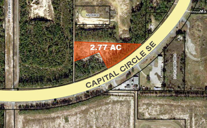 Pictures of Land property located at 0 Capital Circle SE 2.77 Acres, Tallahassee, FL 32311 for sales - image #1