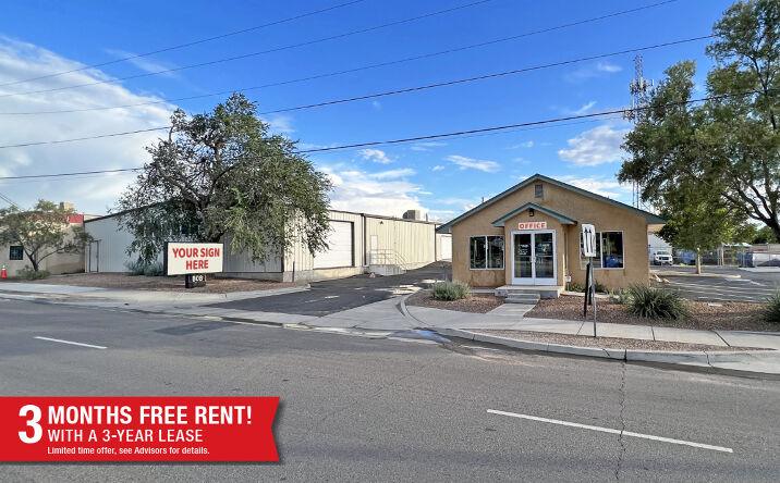 Pictures of Industrial property located at 808 Gibson Blvd SE, Albuquerque, NM 87102 for sales - image #1