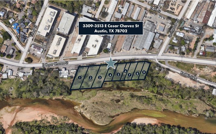 Pictures of Land property located at 3309 E Cesar Chavez St, Austin, TX 78702 for sales - image #1