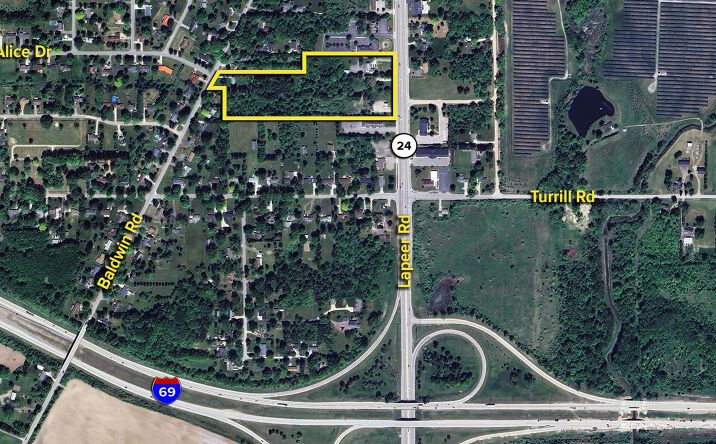 Pictures of Land property located at 1134 S Lapeer Rd, Lapeer, MI 48446 for sales - image #1